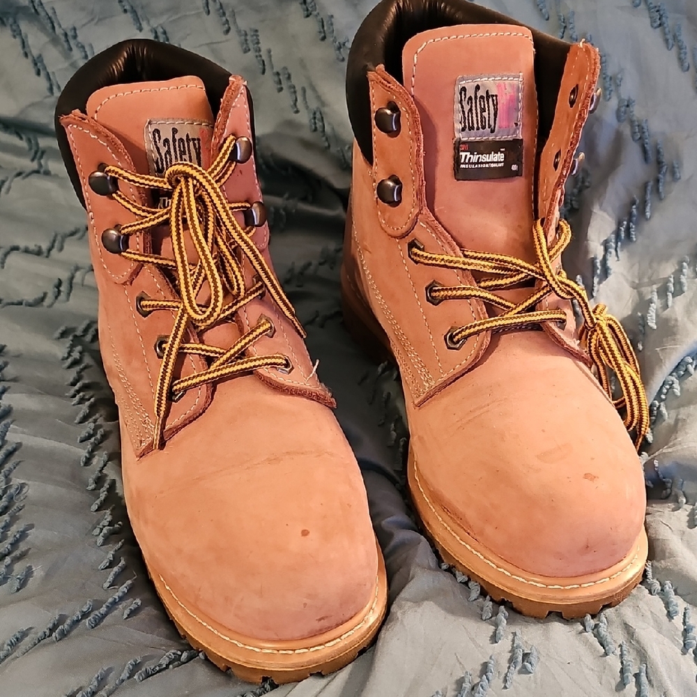 Men's Tan Work Boots